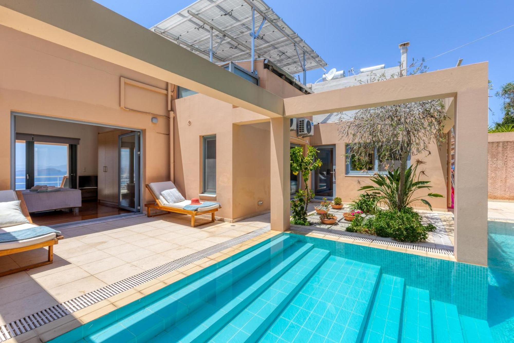 Unlimited Blue Villa Chania  Ngoại thất bức ảnh